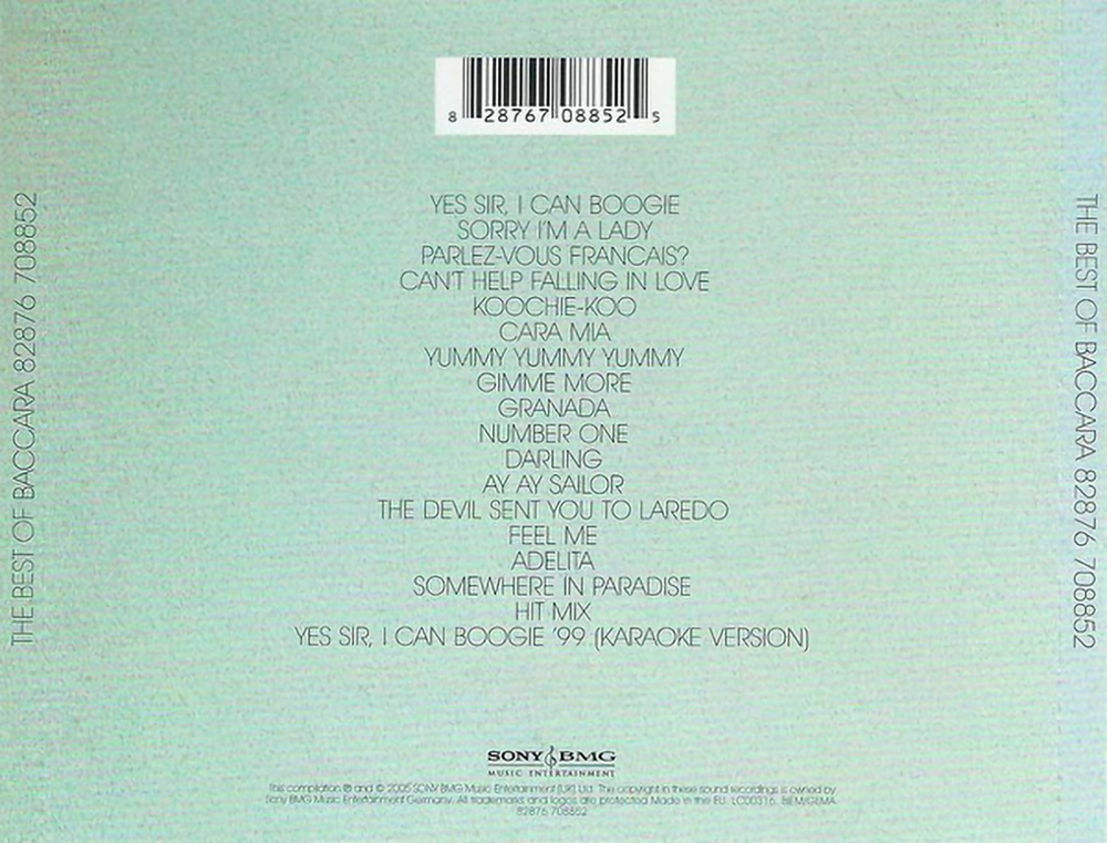 Baccara / The Best Of Baccara (CD)