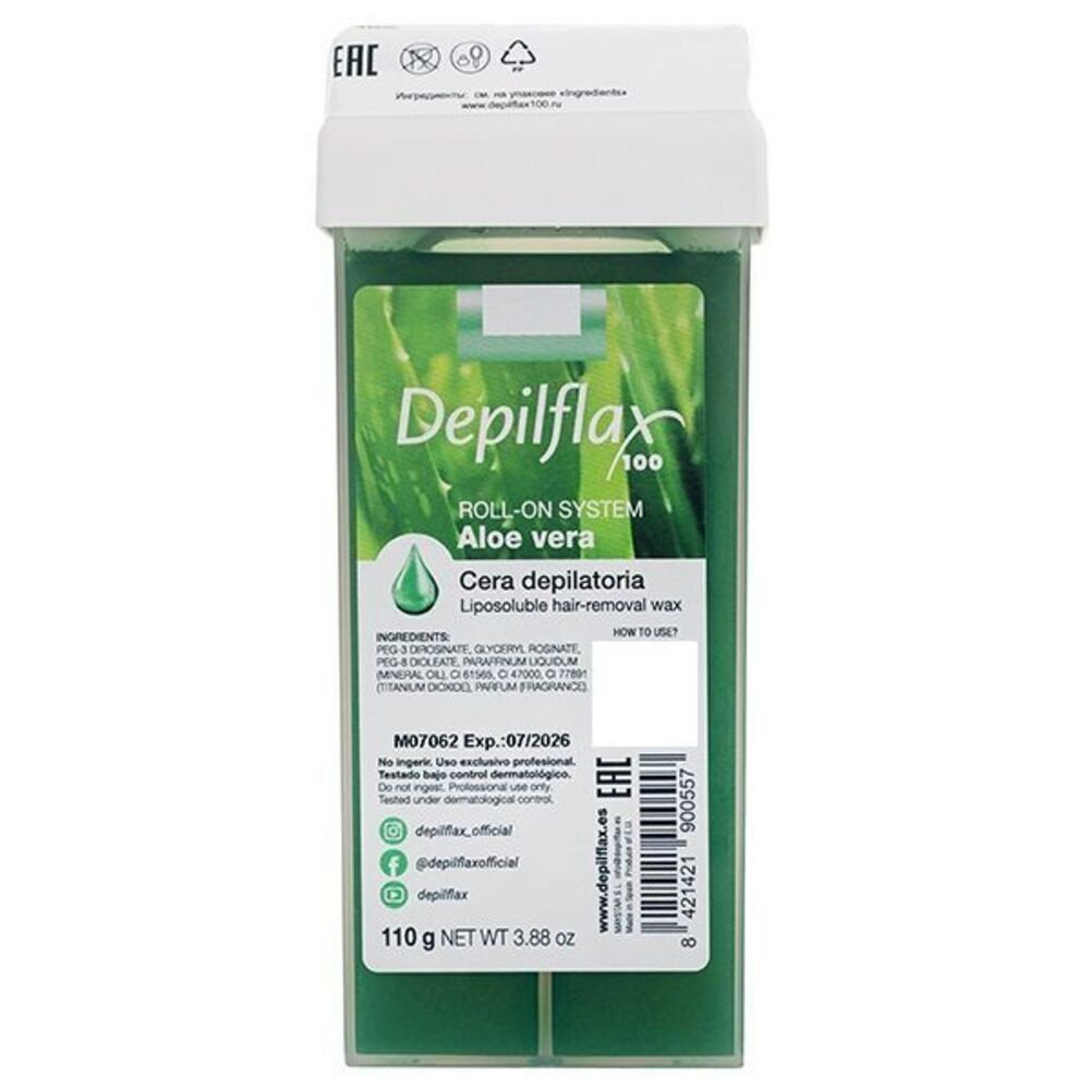 Depilflax Воск для депиляции Алоэ Вера 110 гр.