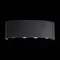 SL089.401.08 Светильник уличный настенный ST-Luce Черный кварцевый LED 8*1W 4000K BISELLO