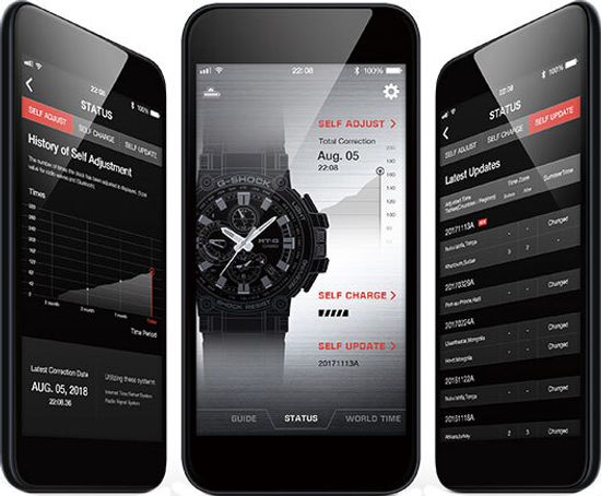 Японские наручные часы Casio G-SHOCK MTG-B1000B-1A с хронографом