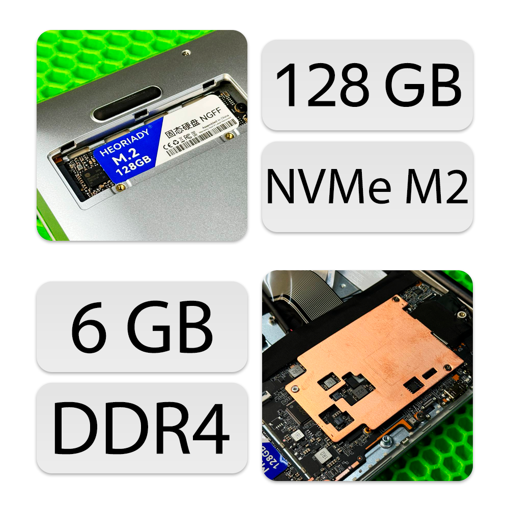 14" Ноутбук Probook 14 (1366x768, Intel Celeron N4000, RAM 6ГБ, SSD 128ГБ, Intel UHD Graphics 600, Win 10 Pro)