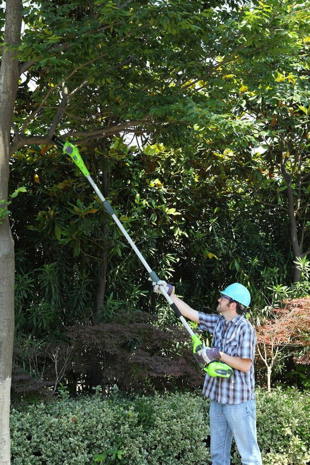 Высоторез-сучкорез аккумуляторный GREENWORKS G40PSF 40В,20см,без АКБ и ЗУ (1401107)