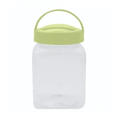 Емкость для хранения "Verona" квадратная 3л ПЭТ (салатовый)