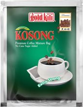 Кофе молотый Gold Kili Kopi O Kosong Extra Strong в пакетиках,  20 шт