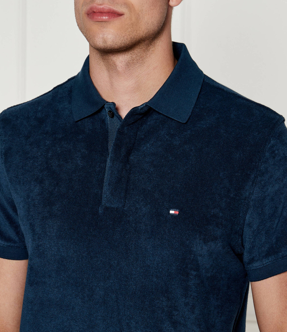 Поло Tommy Hilfiger - темно-синий(MW0MW30770)