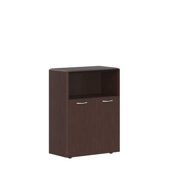 Шкаф средний с глухими малыми дверьми и обвязкой DMC 85.3  892х450х1185 DIONI