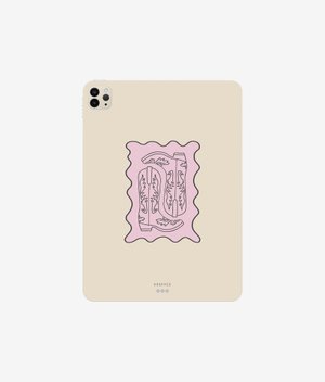 Виниловая наклейка HOWDY для iPad