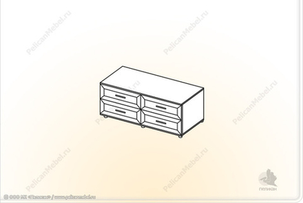 Тумба Каролина ТБ-2
