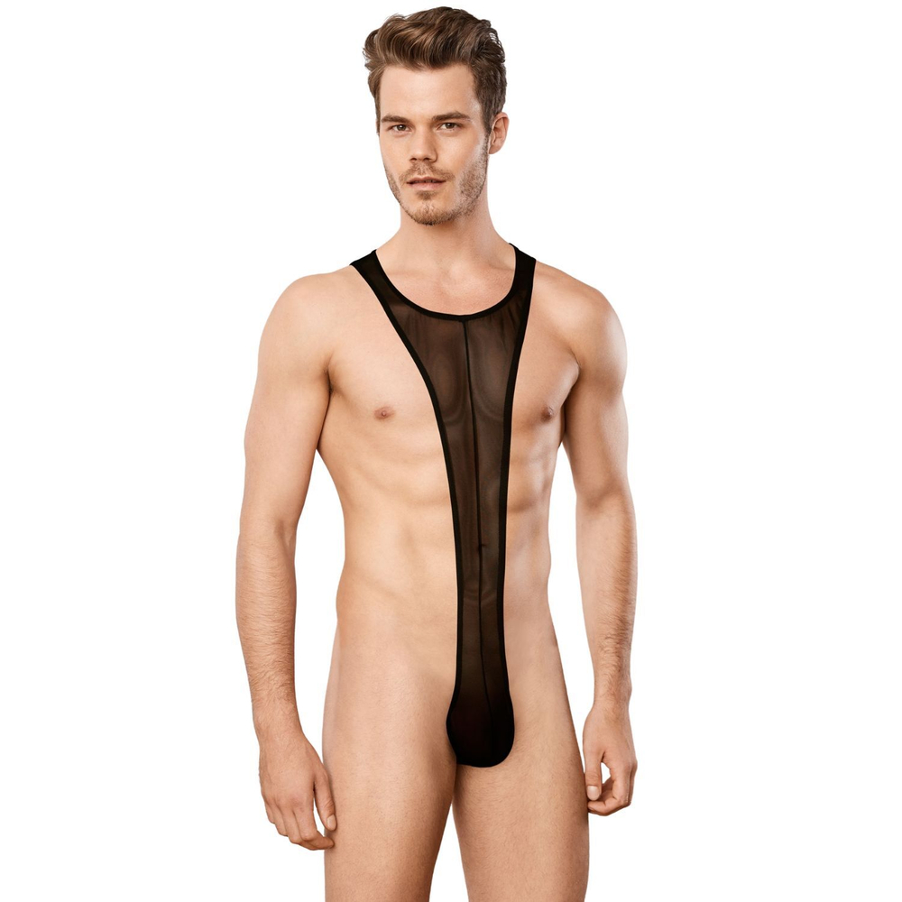 Полупрозрачное мужское боди Doreanse Sexy Body (Размер: XL) (Цвет: черный)