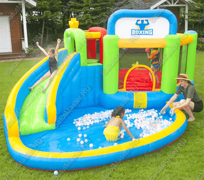 Батут в квартиру "Водная горка" 5,2*4,1*2,25 м