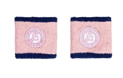 Теннисные напульсники Roland Garros Poignets Eponge - Pink