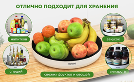 Вращающиеся подносы для специй и косметики: оставайтесь на шаг впереди