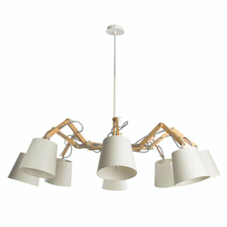 Люстра на штанге Arte Lamp A5700LM-8WH