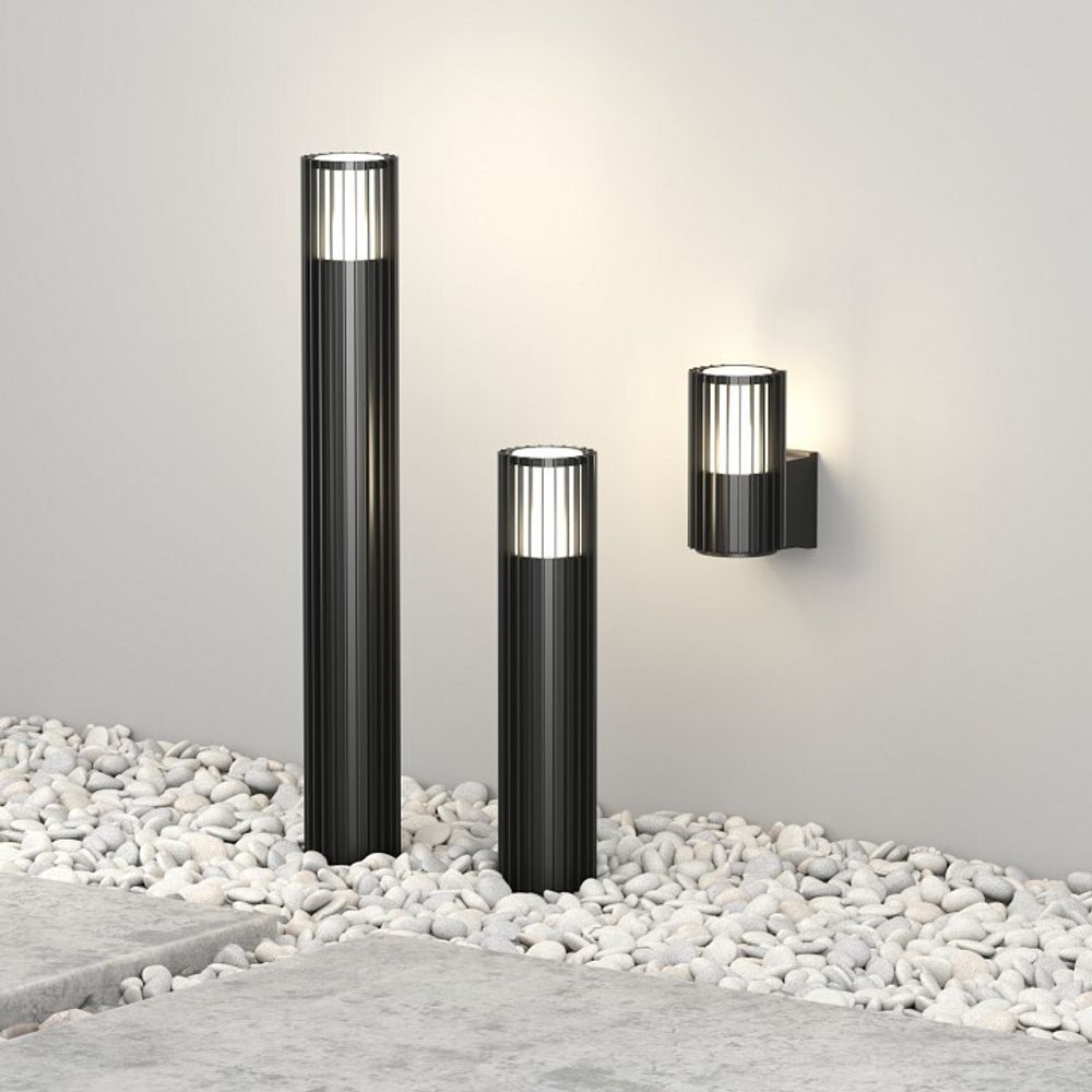 Наземный низкий светильник Denkirs Farsun DK9728-BK