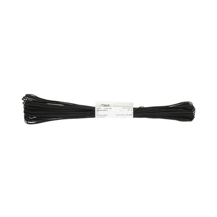 1с13 Тесьма отделочная сутаж (шнур отделочный) 1.8 мм , черный