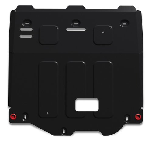 Защита картера и КПП АвтоБроня для Kia Cerato IV рестайлинг (V - 1.6; 2.0) 2021-н.в., сталь 1.5 мм, с крепежом, штампованная, 111.02864.1