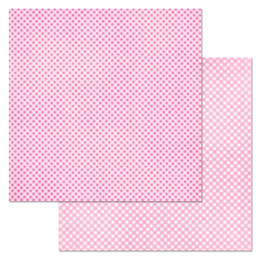 Бумага "Фономикс. Клетка. Розовая"