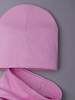 Шапка для девочки осенняя и снуд