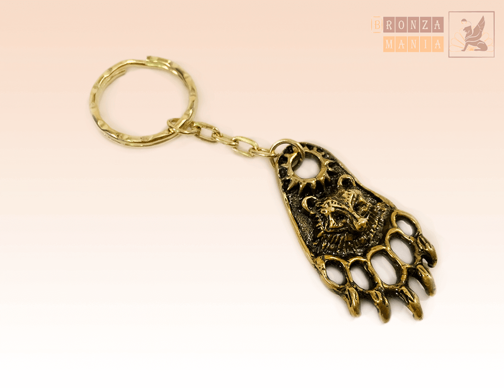 брелок Оберег Медвежья лапа