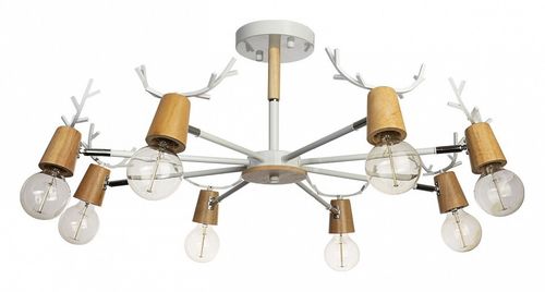 Люстра на штанге Loft it 10024/8 White