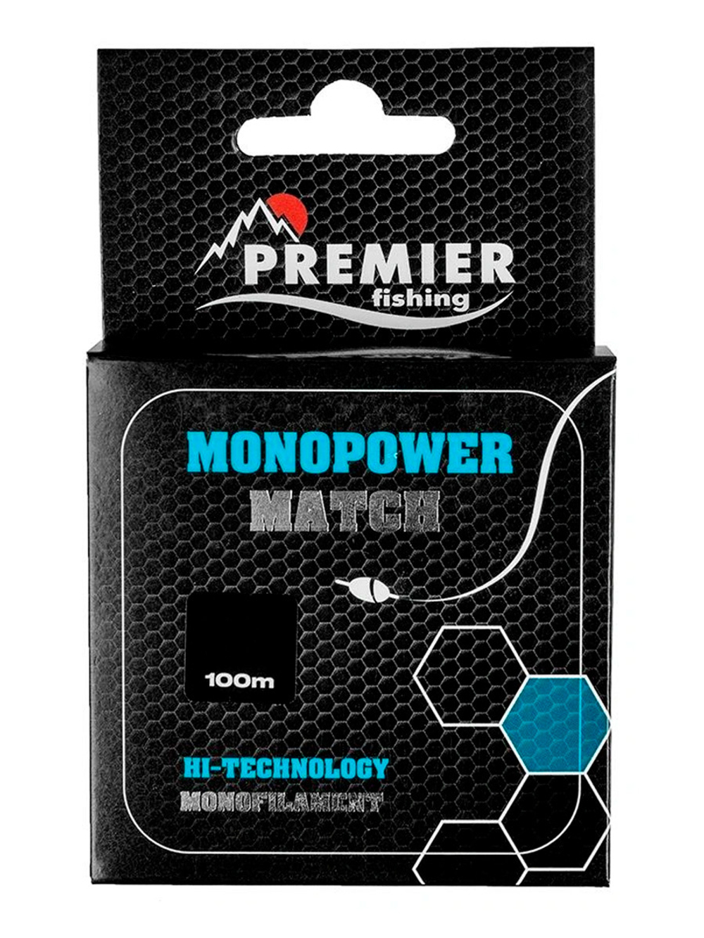 Леска для рыбалки Premier Fishing MONOPOWER MATCH Blue Nylon 0,40mm/100m (PR-MM-B-040-100)
