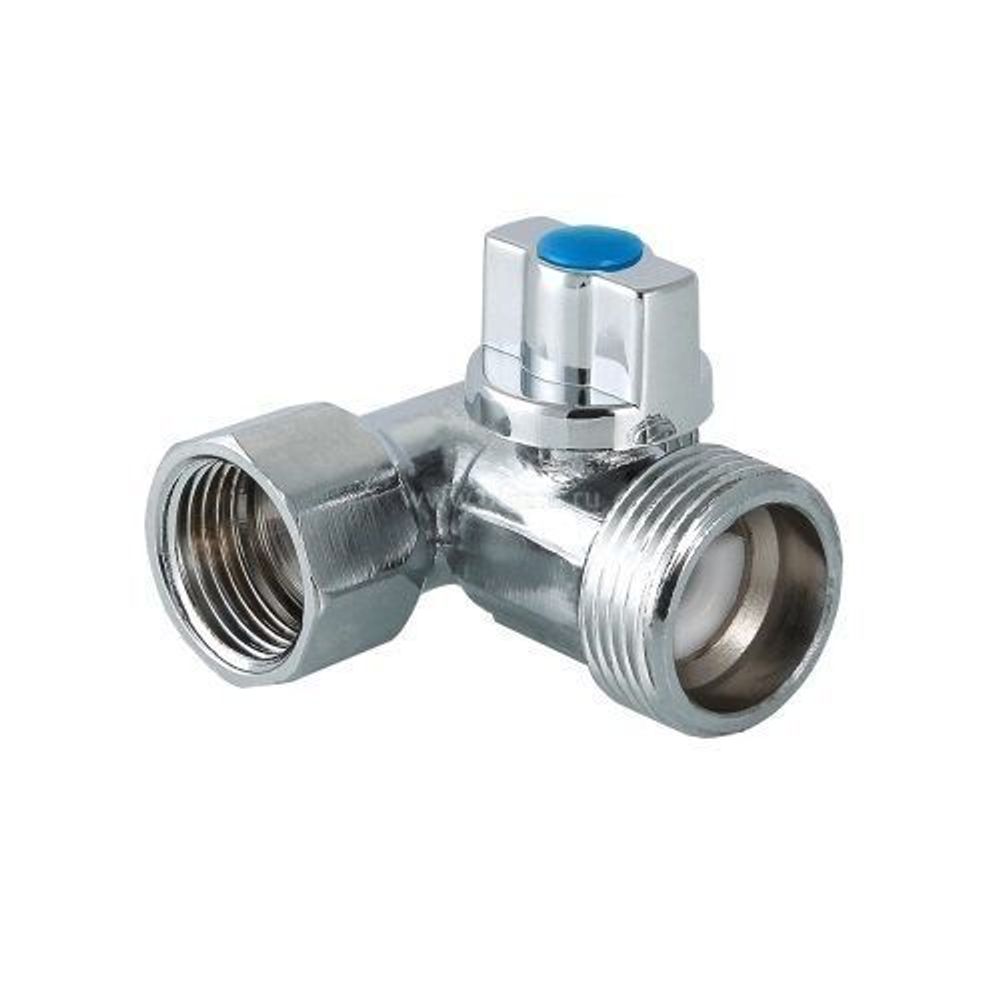 Кран ДСМ 3-х проход 1/2*3/4*1/2 VT.256.N.04