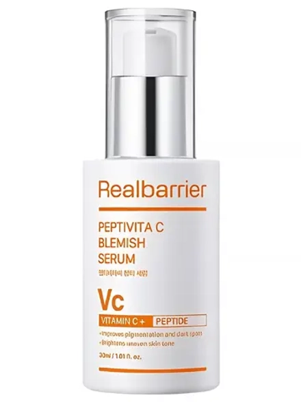 Real Barrier Осветляющая сыворотка с витамином С и пептидами Peptivita C Blemish Serum 30 мл