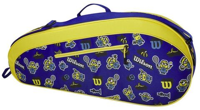 Сумка теннисная Wilson Minions V3.0 Team 3PK - blue/yellow