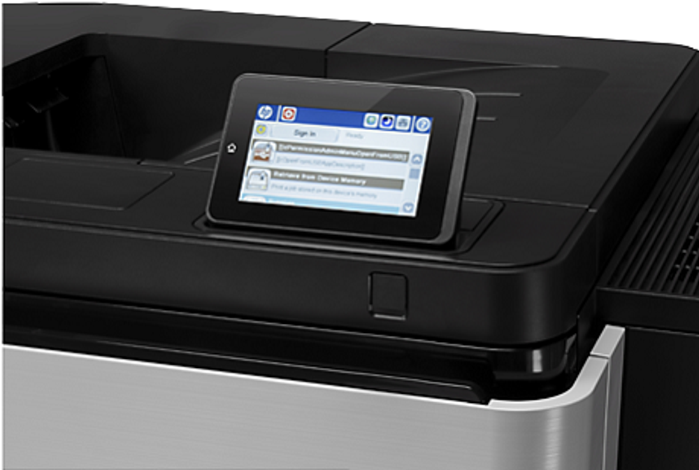 Принтер лазерный черно-белый HP LaserJet Enterprise 800 Printer M806dn