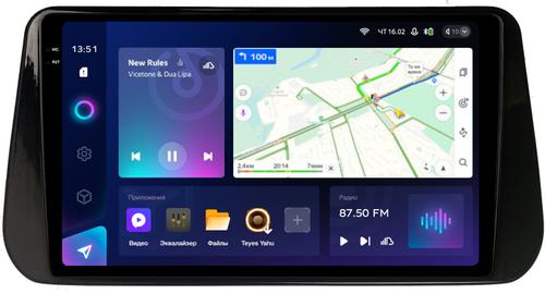 Магнитола для Hyundai Santa Fe 4 2020+ - Teyes CC3-2K QLed Android 10, Быстрая, SIM-слот, CarPlay
