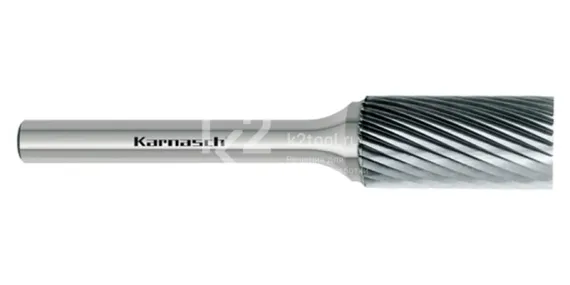 Борфреза твердосплавная Karnasch форма A, 3х14х3х38 мм, насечка HP-2, без покрытия, арт. 11.3000-030