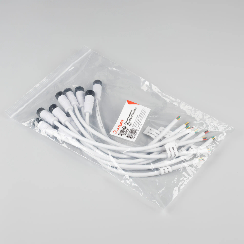 Разъем выводной ARL-RGB-4PIN-L300-F-IP67 (Arlight, -) 048958