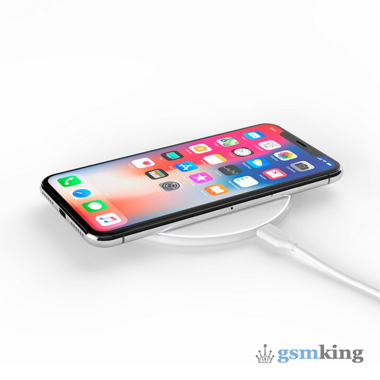 Deppa Qi Fast Charger 10W White (Белый)