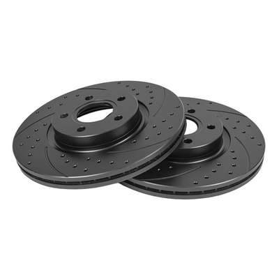 Диск тормозной GANZ передний перфорированный PRO-Line с покрытием (комплект - 2 шт) FORD Mondeo IV / Galaxy II / S-Max / Kuga 08 Арт.: GIJ06096S