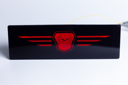 Часы Газель с красной подсветкой