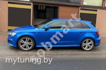 Накладки на пороги  V.1 для AUDI A3 8V 2012-2020 SPORTBACK 5D