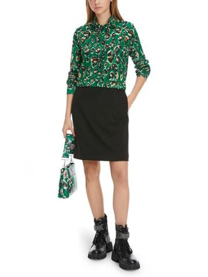 Marc Cain Платье двойное с кулиской на горловине