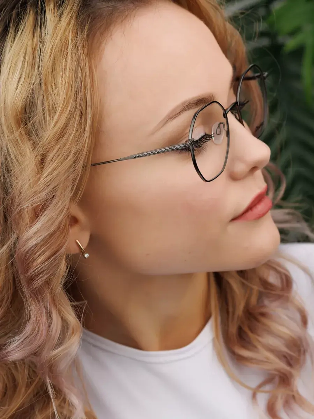 Оправа для очков женская брендовая металл
