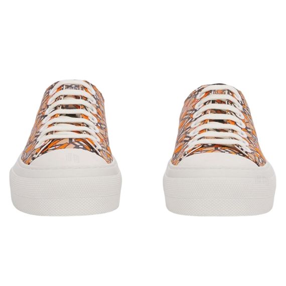 Burberry Low Top Lace-up 'Bright Orange'