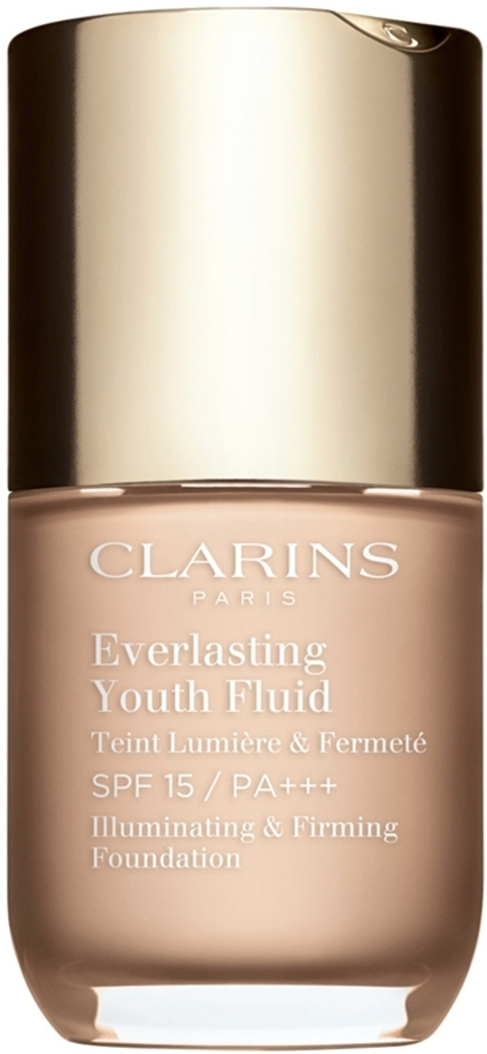 Clarins Everlasting Youth Fluid Foundation - Осветляющий тональный крем SPF 15, 30 ml