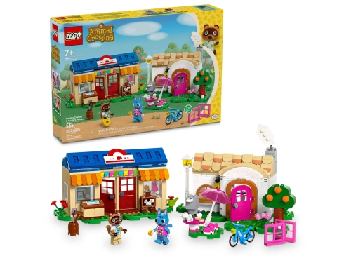 Конструктор LEGO Animal Crossing 77050 Уголок Нука и дом Рози