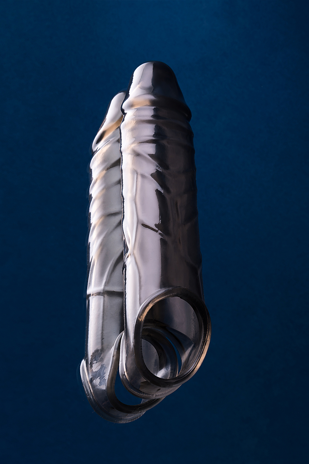 Насадка Toyfa XLover черная прозрачная