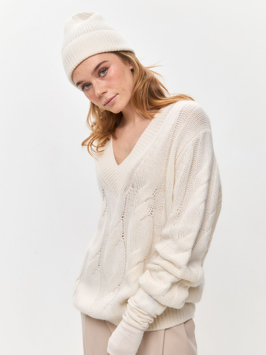 Шапка из кашемира