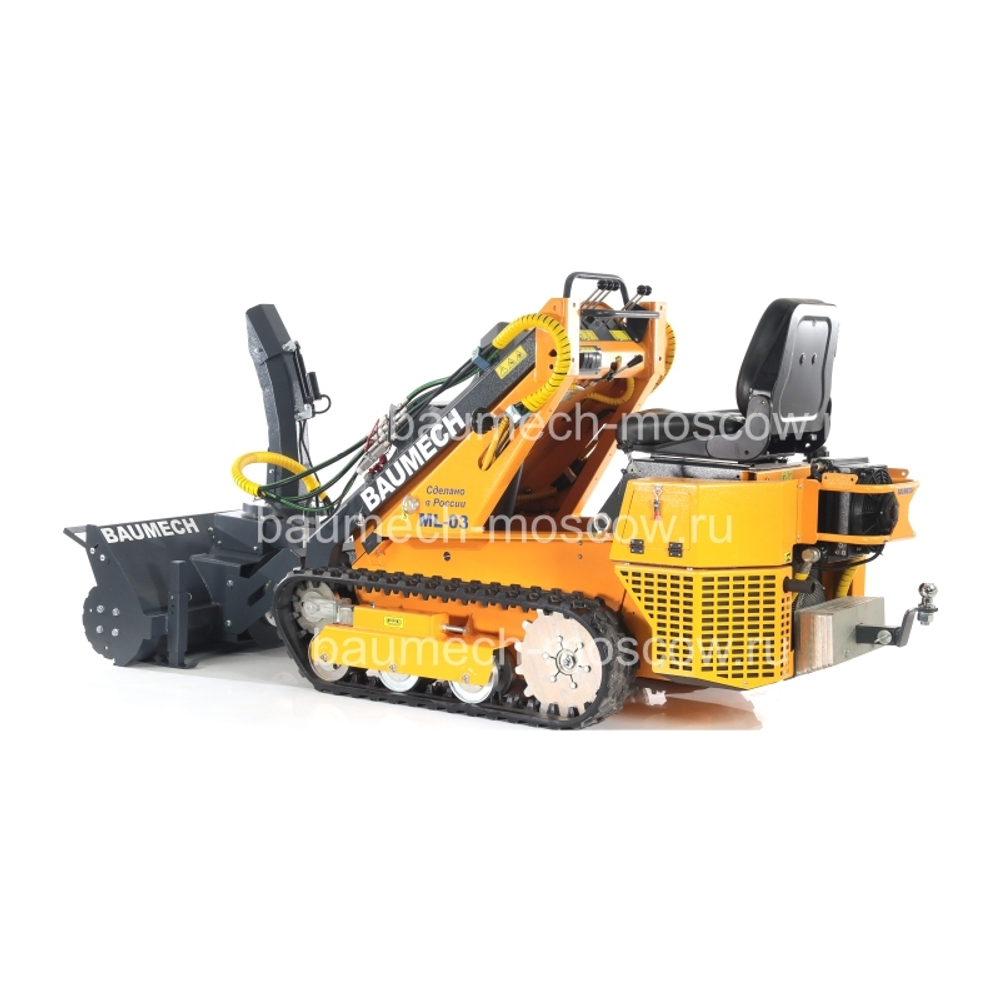 Baumech ML-03 Pro Снегоротор ширина 110см, высота 45см, диаметр шнека 30см