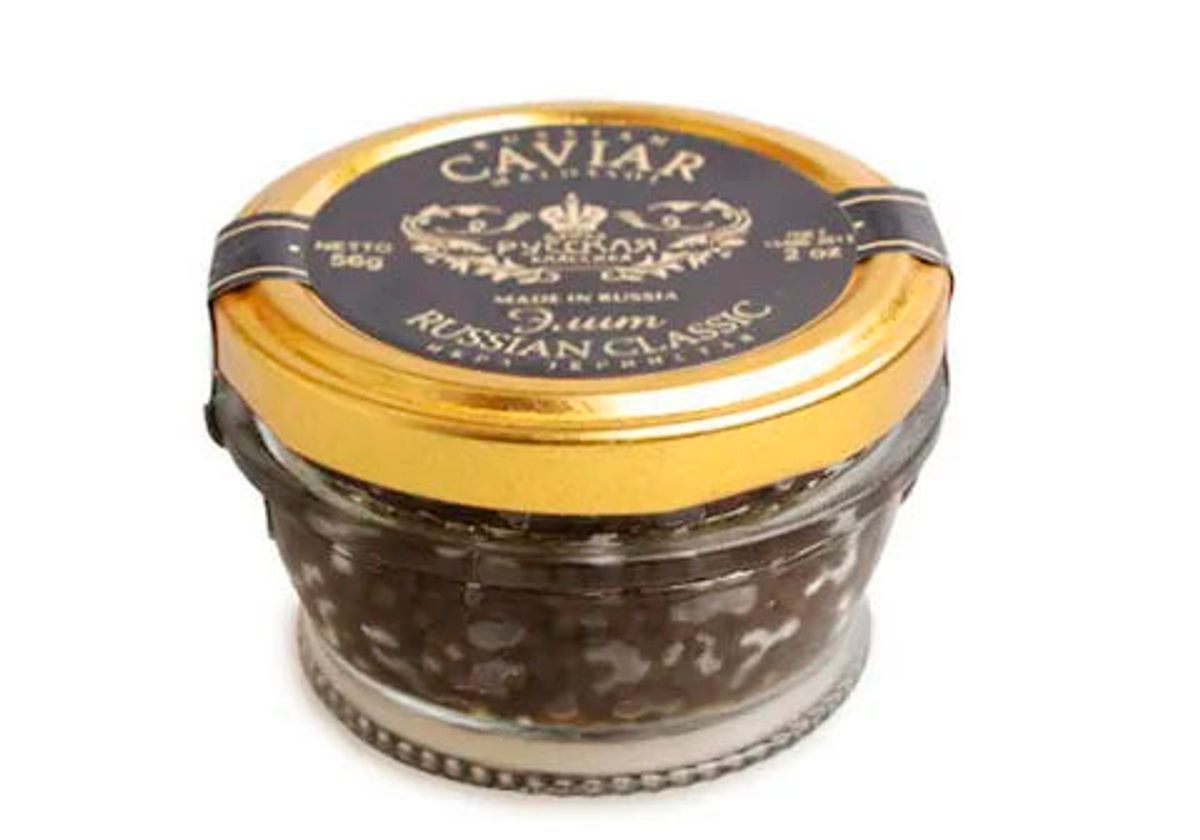 Икра черная осетровая "Русская Классика ЭЛИТ", 56г