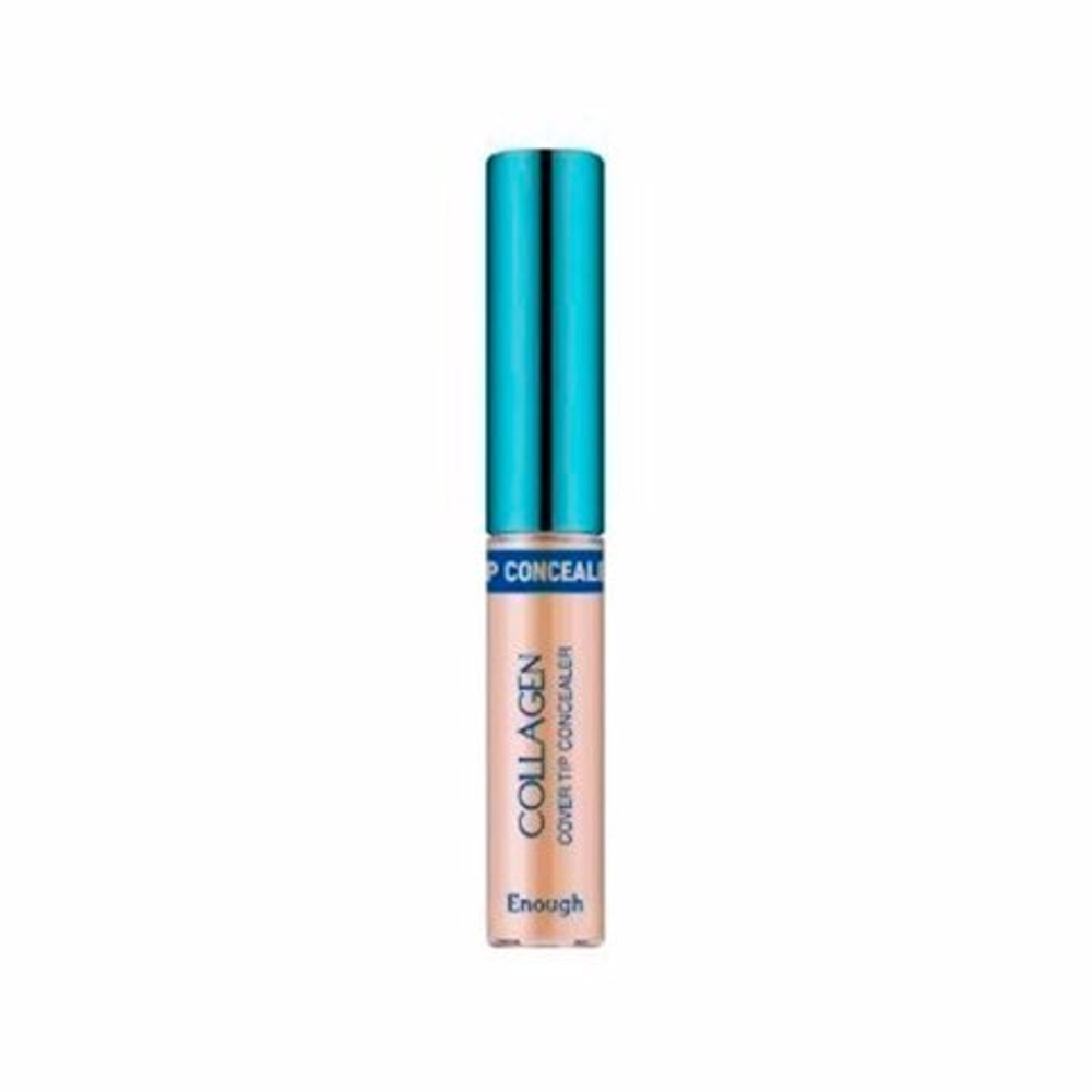 Консилер с коллагеном Тон 1 Enough Collagen Cover Tip Concealer #01 Light Beige, 2 г