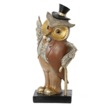 Фигурка декоративная Сова джентльмен