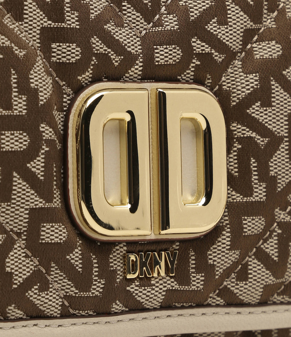 Сумка-мессенджер DKNY - коричневый(R23EFK74)