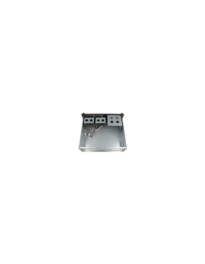Exegate EX264270RUS Серверный корпус Exegate Pro 3U390-08 &lt;RM 19",  высота 3U, глубина 390, без БП, USB&gt;
