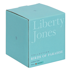 Набор пиал birds of paradise, 190 мл, красные, 2 шт.